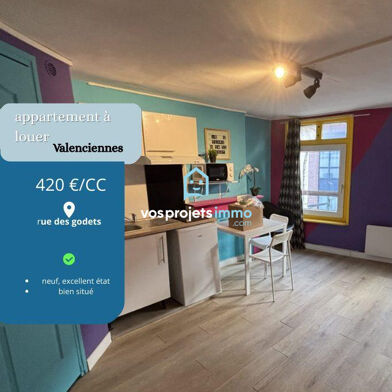 Appartement 1 pièces 420 €