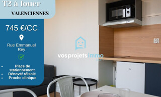 Appartement 2 Pièces 25 m² à louer à Valenciennes (59300)