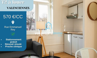Appartement 2 Pièces 25 m² à louer à Valenciennes (59300)