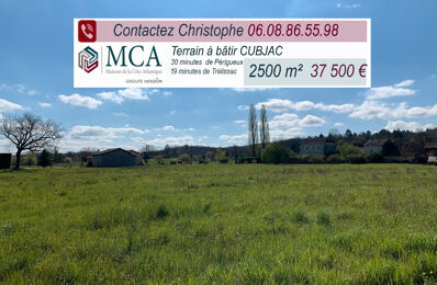 vente terrain 37 500 € à proximité de Milhac-d'Auberoche (24330)