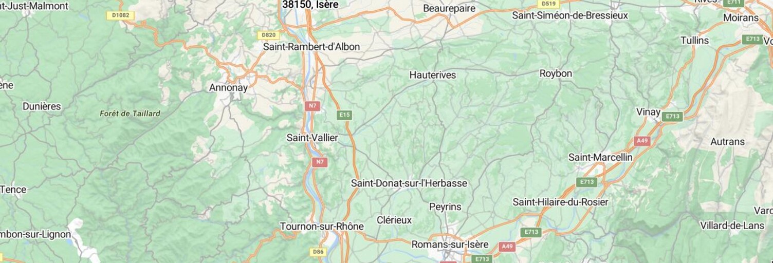 Terrain 410 m² à construire Roussillon (38150)