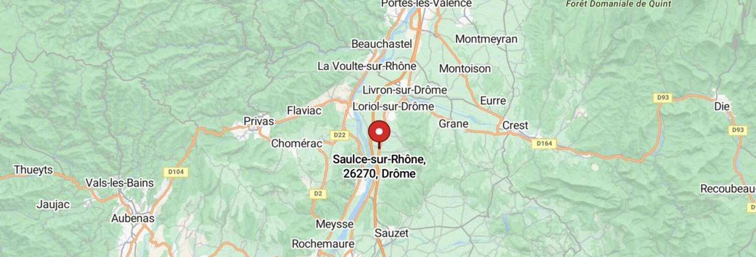 Terrain 528 m² à construire Saulce-sur-Rhône (26270)