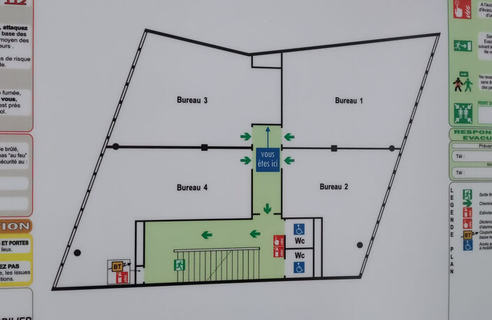 EXCELLENTE RENTABILITE 10% Plateau entier 1er étage 180m2 Bu — photo 4