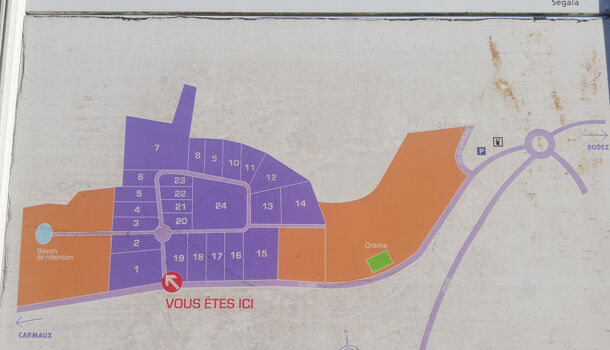 Terrain  à vendre Pampelonne 81190