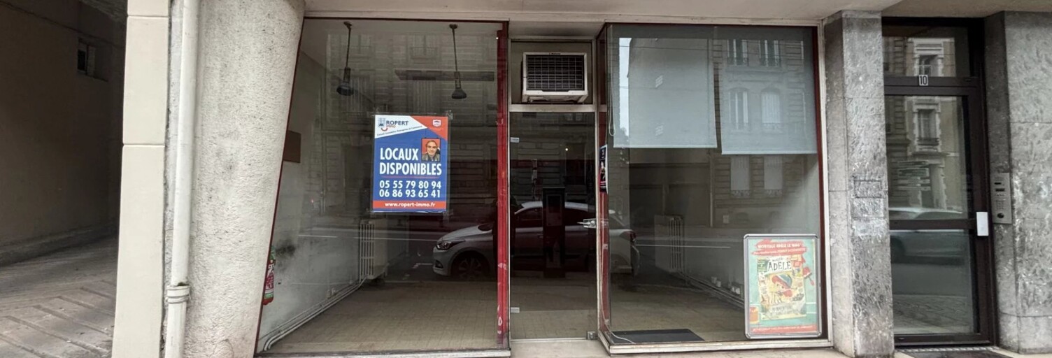 Commerce 3 Pièces 45 m² à louer à Limoges (87000)