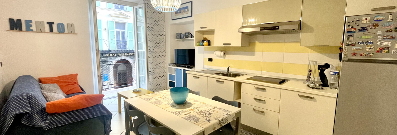 Appartement 2 Pièces 29 m² à vendre à Menton (06500)