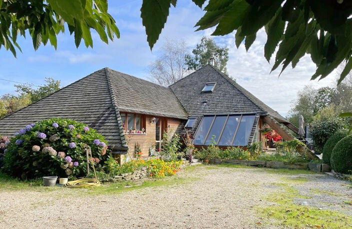 Maison d'architecte en bois - environ140m² - Pleyber-Christ. — photo 2