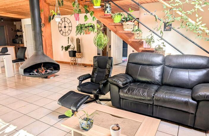 Maison d'architecte en bois - environ140m² - Pleyber-Christ. — photo 4