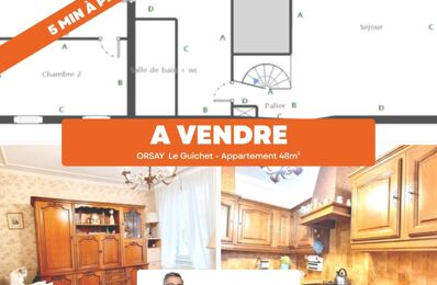 vente appartement 195 000 € à proximité de Palaiseau (91120)