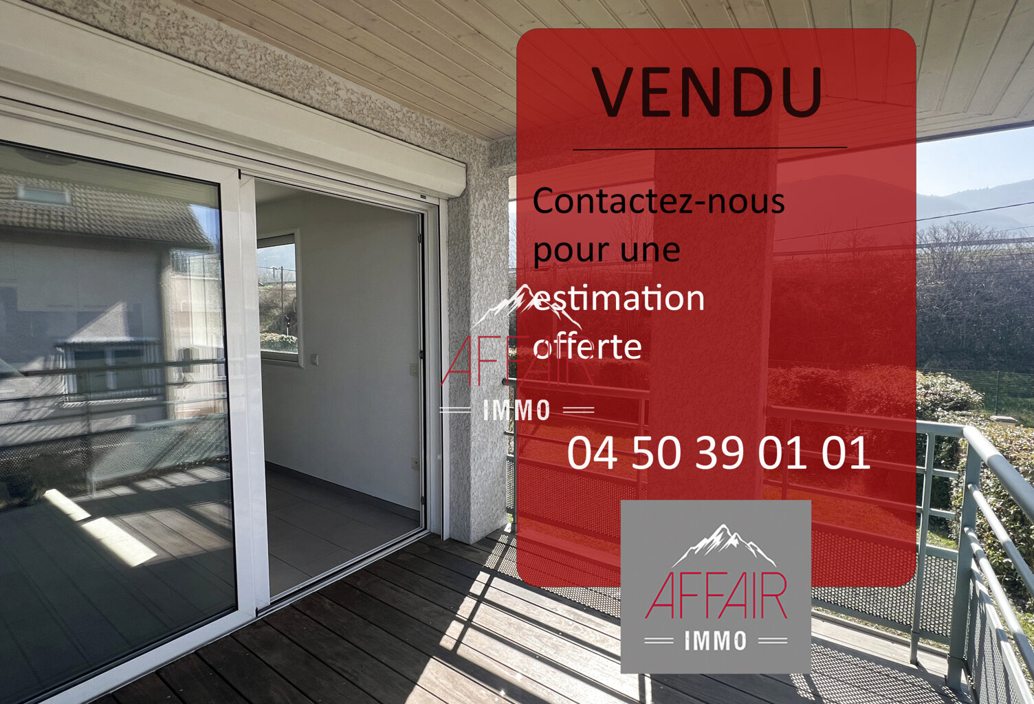 APPARTEMENT T2 45 m2 - 74240 GAILLARD — photo 1