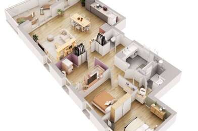 Appartement 4 pièces 368000 €