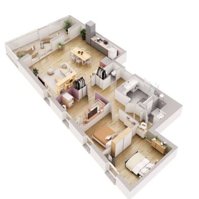 Appartement 4 pièces 368000 €