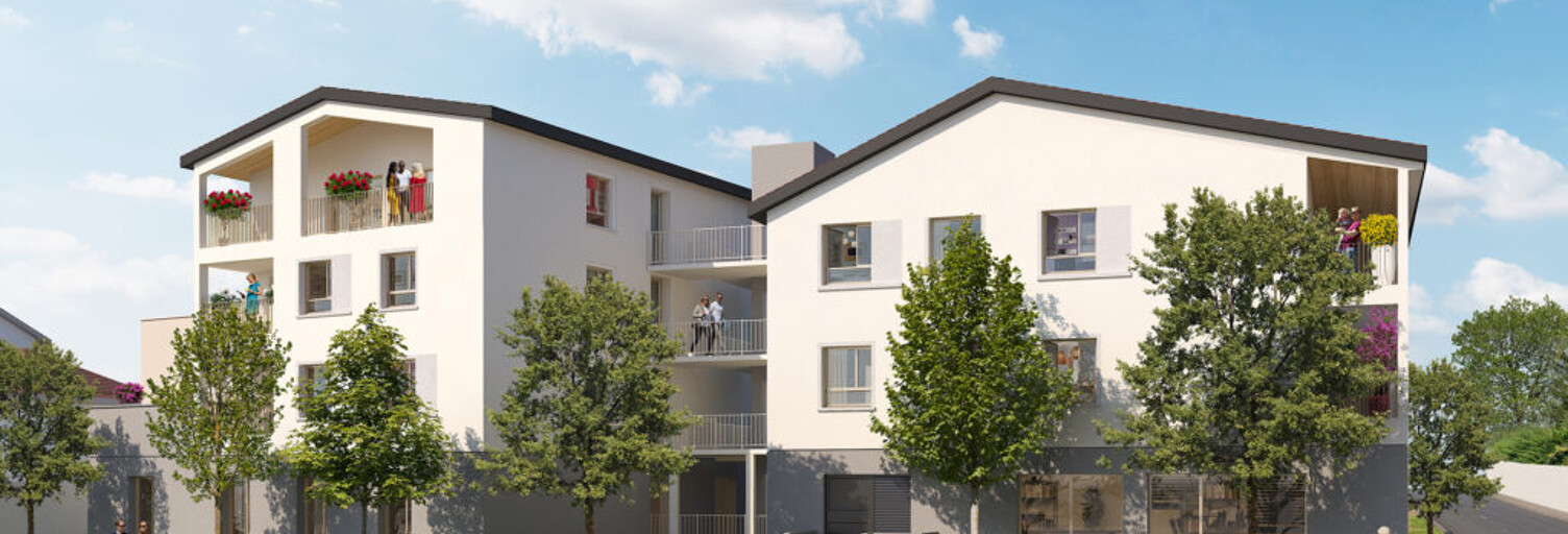 Appartement neuf T2, T3, T4, T5 Pièce 41 à 95 m² à vendre à Neuville-sur-Saône (69250)