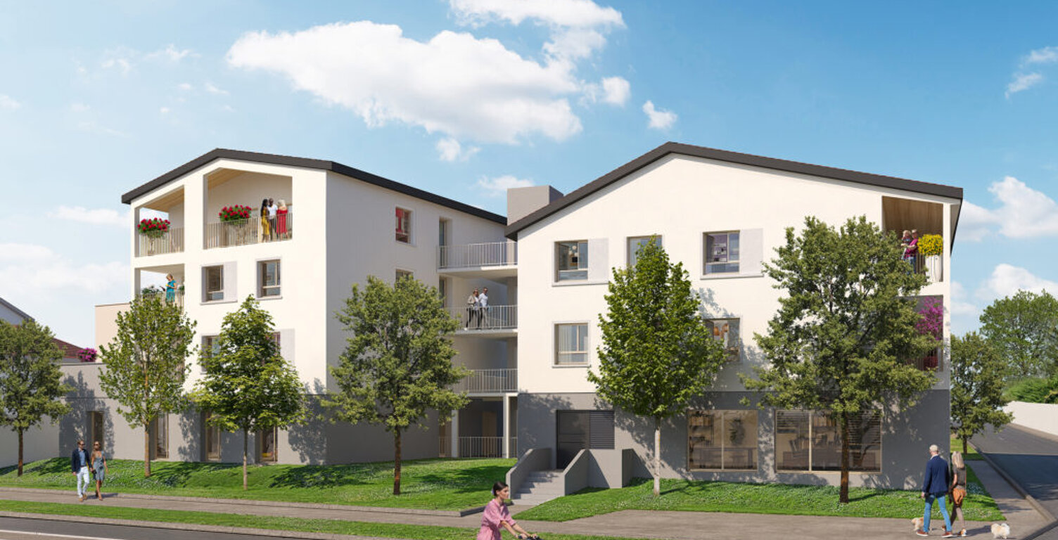 Vente programme neuf T2, T3, T5 44 à 99 m² Neuville-sur-Saône (69250) — photo 1