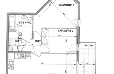 location appartement 1 000 € CC /mois à proximité de Saint-Pierre-du-Perray (91280)