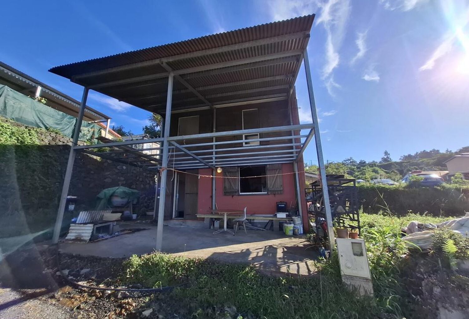 A Vendre Maison  Type F5 à rénover 70M2  Le Petit Tampon — photo 1