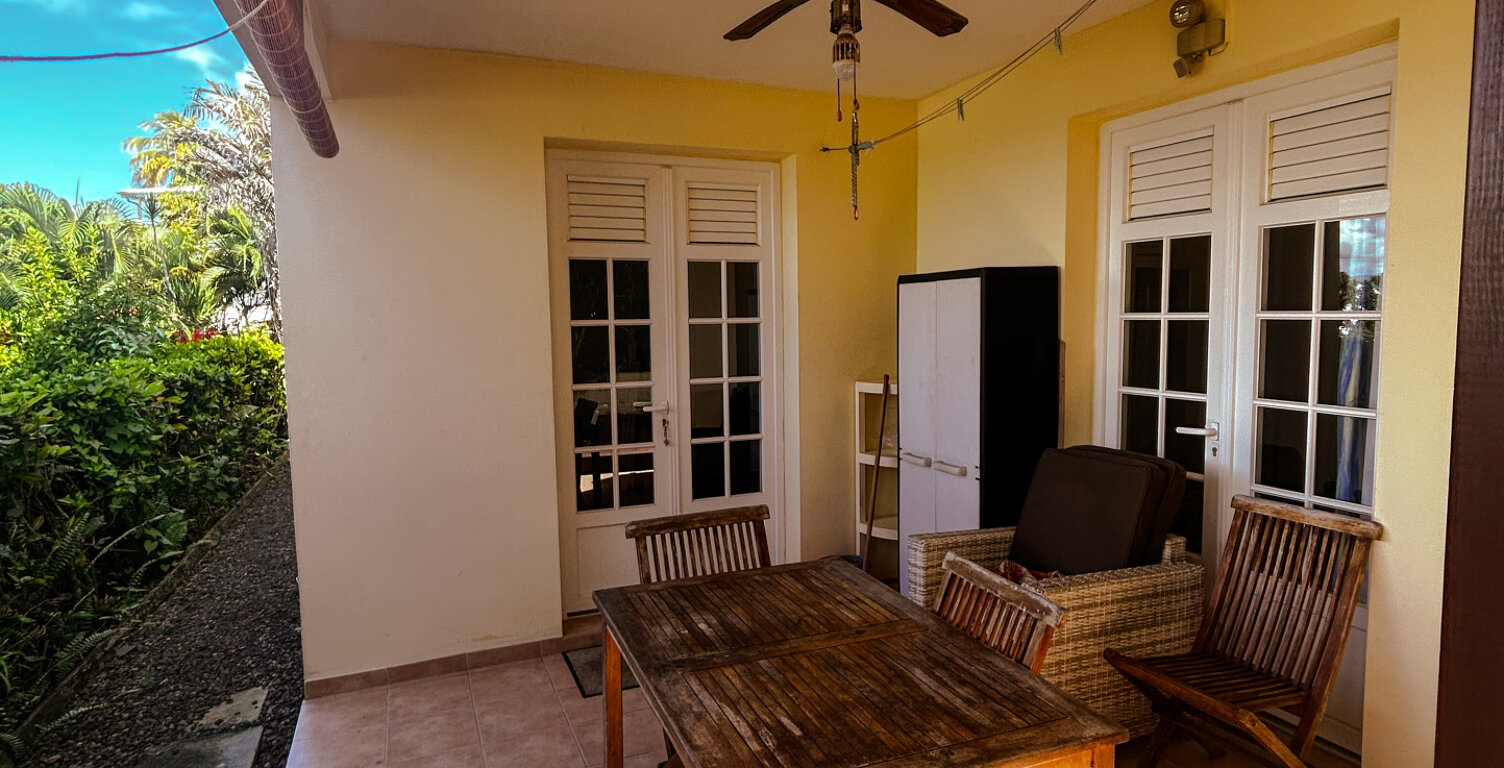 TROIS ILETS / ANSE A L'ANE - BAS DE VILLA T2 PROCHE PLAGE — photo 1