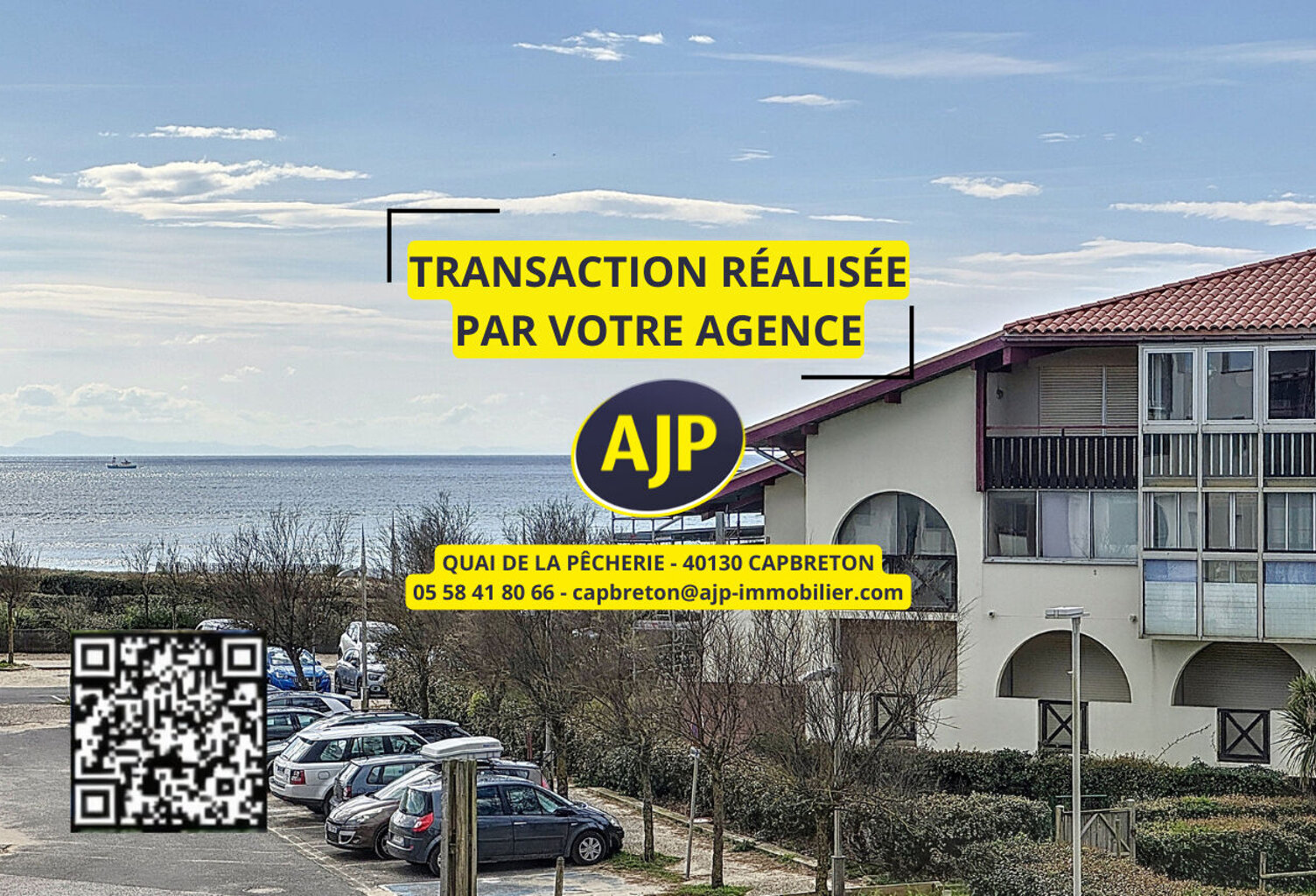 HOSSEGOR PLAGE - T2 RENOVE AVEC PARKING ET CAVE — photo 1