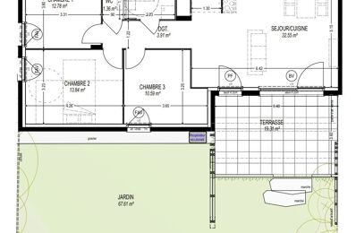 vente appartement 362 500 € à proximité de La Terrasse (38660)