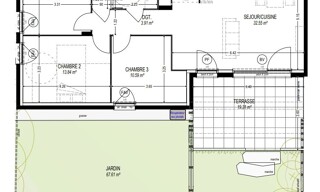 Appartement 4 Pièces 83 m² à vendre à Domène (38420)