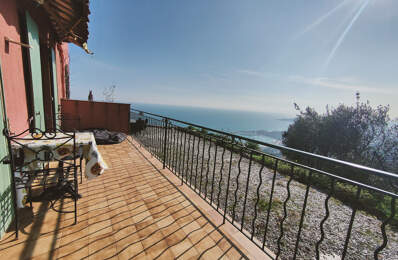Menton sur les hauteurs, appartement 3/4 pièces de 76m2 avec — photo du bien