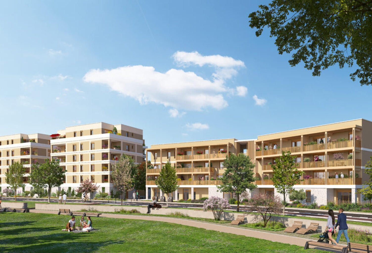 Vente programme neuf T2, T3, T4 41 à 94 m² Annemasse (74100) — photo 1
