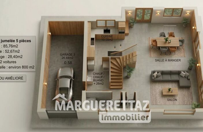 VILLA 165M2 UTILES - FRAIS DE NOTAIRE RÉDUIT — photo 3