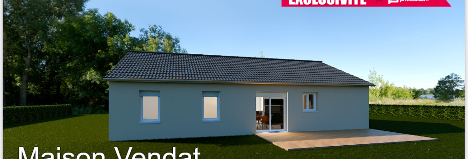 Maison 4 Pièces 90 m² à vendre à Vendat (03110)