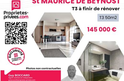 appartement 3 pièces 50 m2 à vendre à Beynost (01700)