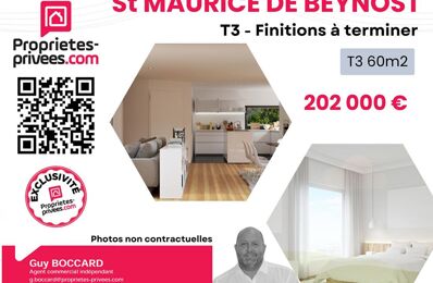 appartement 3 pièces 62 m2 à vendre à Saint-Maurice-de-Beynost (01700)