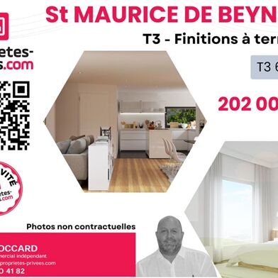 Appartement 3 pièces 62 m²