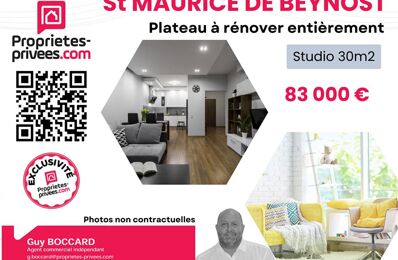 appartement 1 pièces 30 m2 à vendre à Beynost (01700)