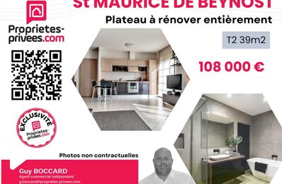 appartement 2 pièces 39 m2 à vendre à Beynost (01700)