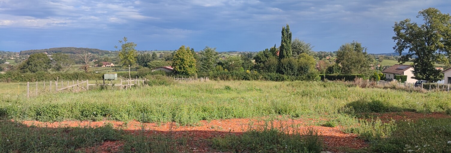 Terrain  1570 m² à vendre à Baudemont (71800)