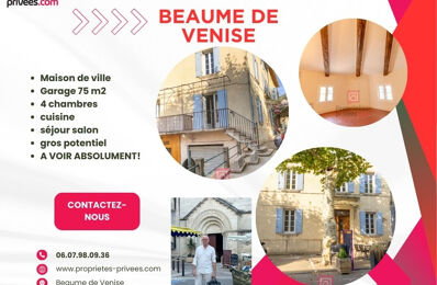 vente maison 215 000 € à proximité de Beaumes-de-Venise (84190)