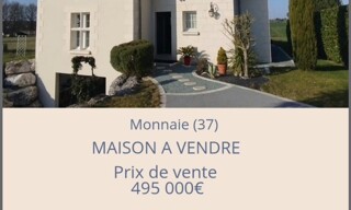 Maison 6 Pièces 178 m² à vendre à Tours (37100)