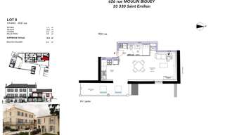 Appartement 1 Pièce 32 m² à vendre à Saint-Émilion (33330)