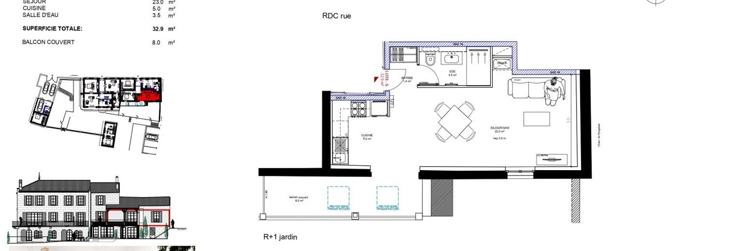 Appartement 1 Pièce 32 m² à vendre à Saint-Émilion (33330)