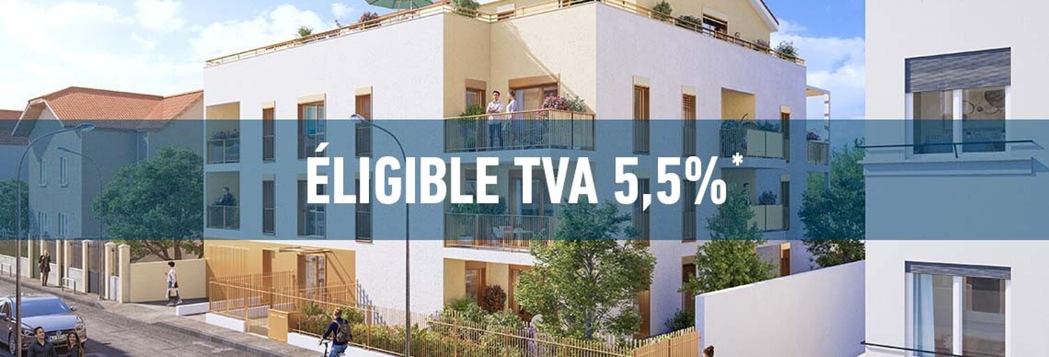 Appartement neuf T2, T3 Pièce 42 à 69 m² à vendre à Vénissieux (69200)