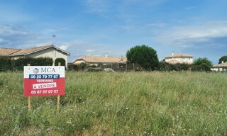 Terrain  1500 m² à vendre à Bazas (33430)