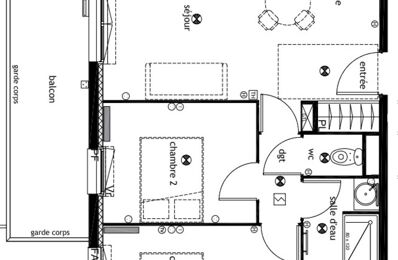 location appartement 795 € CC /mois à proximité de Le Barp (33114)