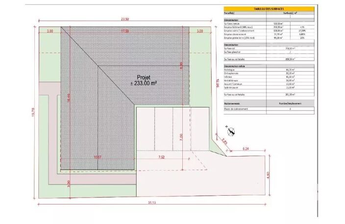 TERRAIN CONSTRUCTIBLE VIABILISE - 500 M² POUR MAISON PARAMEDICAL — photo 2