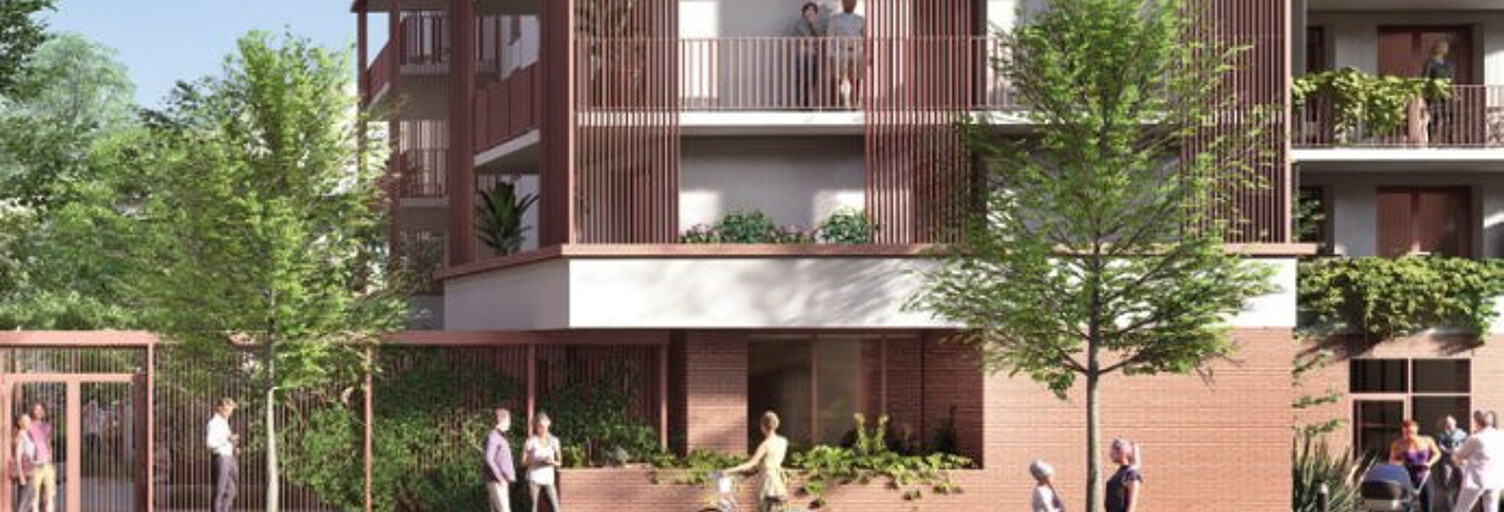Appartement neuf T2, T3 Pièce 45 à 64 m² à vendre à Toulouse (31000)
