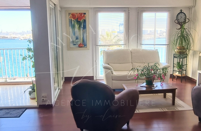 Sète : Appartement avec terrasse et loggia, 3 pièces sans vi — photo 2