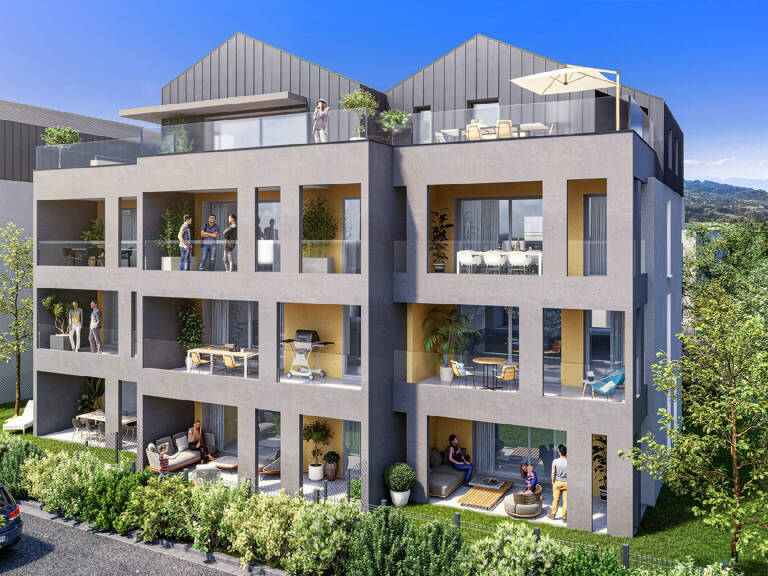 Challes les eaux, T2 Neuf de 50m2  avec belle terrasse de 15 — photo 1