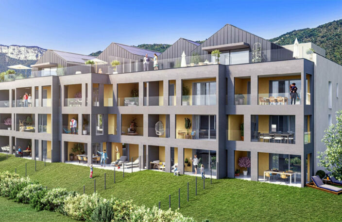 Challes les eaux, T3 Neuf de 69m2 avec terrasse de 16m2 — photo 2