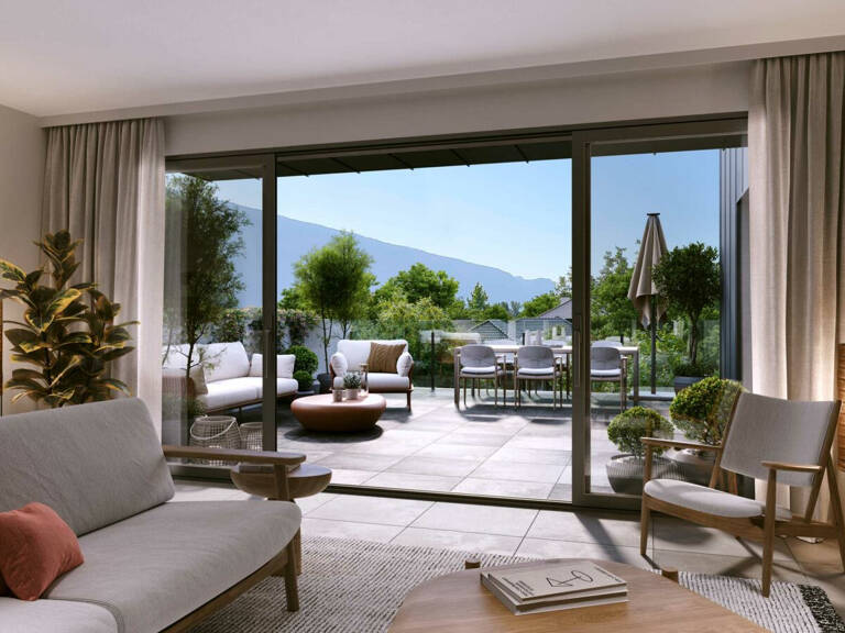 Chambéry Bissy, beau T3 Neuf  68  M2 avec terrasse de 30  m2 — photo 1