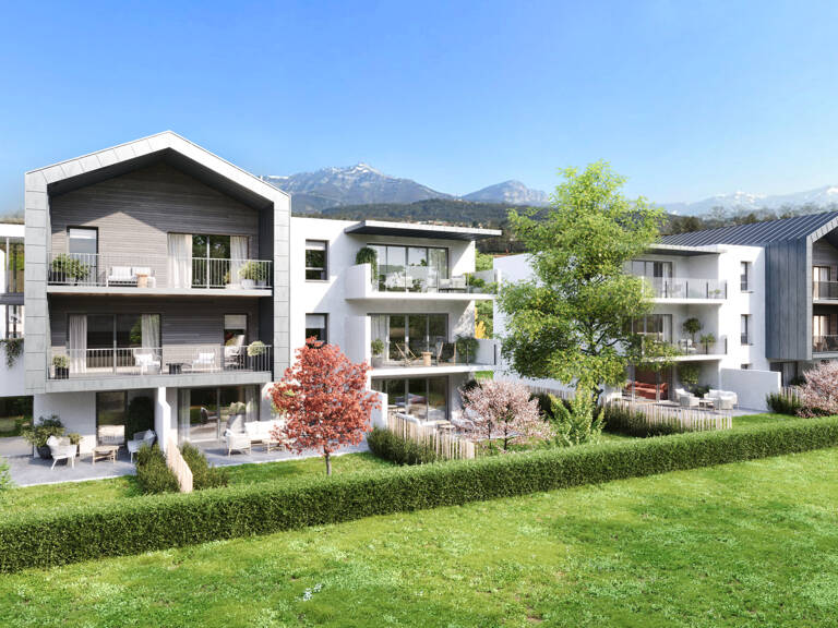 Chambéry Bissy, T3 Neuf  73.12m2 au calme avec terrasse de 1 — photo 1