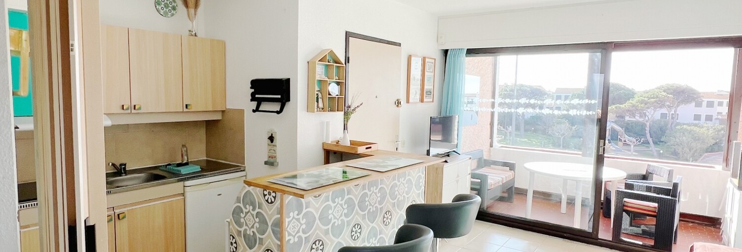 Appartement 2 Pièces 30 m² à vendre à Le Barcarès (66420)