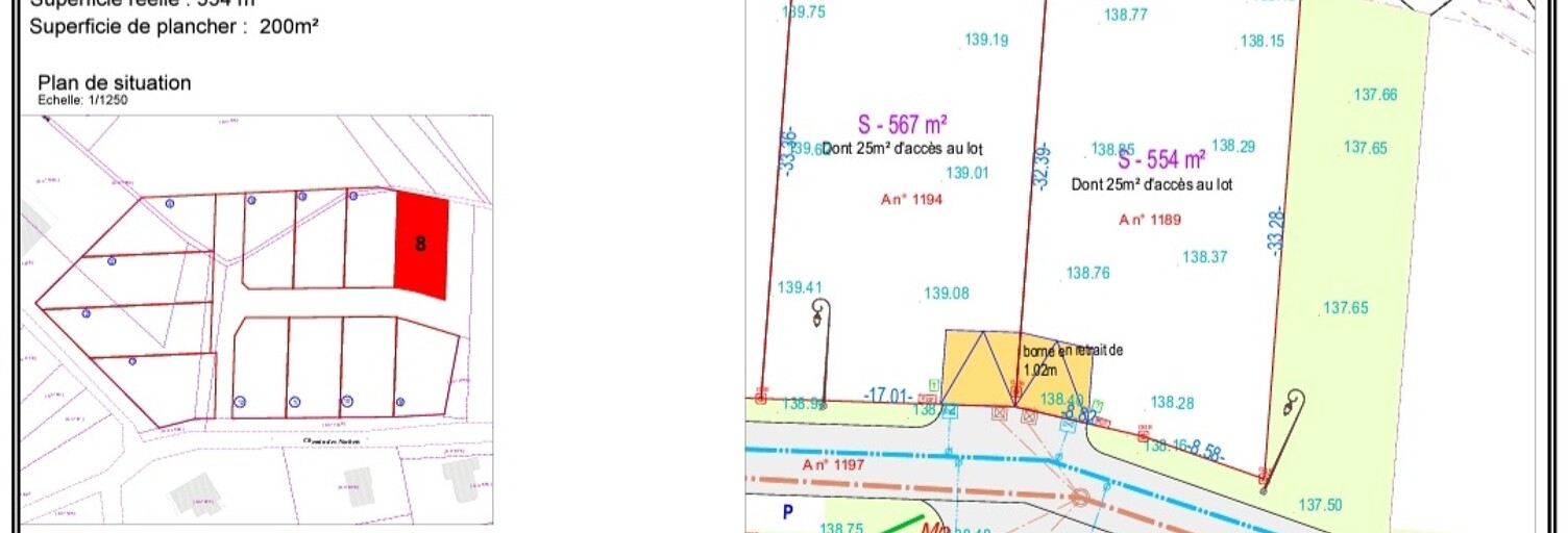 Terrain  556 m² à vendre à Merfy (51220)